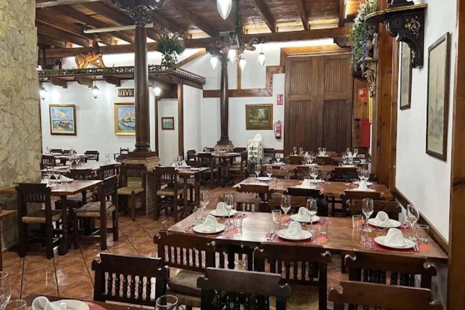 Ambiente del asador de Manises